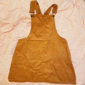 Corduroy Overall Dress